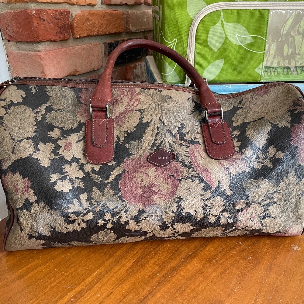 Isanti made in Italy paisley duffle bag